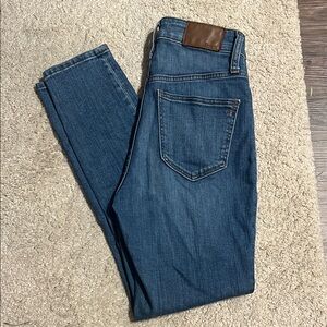 Madewell Curvy High-Rise Skinny Crop Jeans